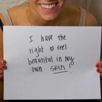 Corinne- I have the right to feel beautiful in my own skin